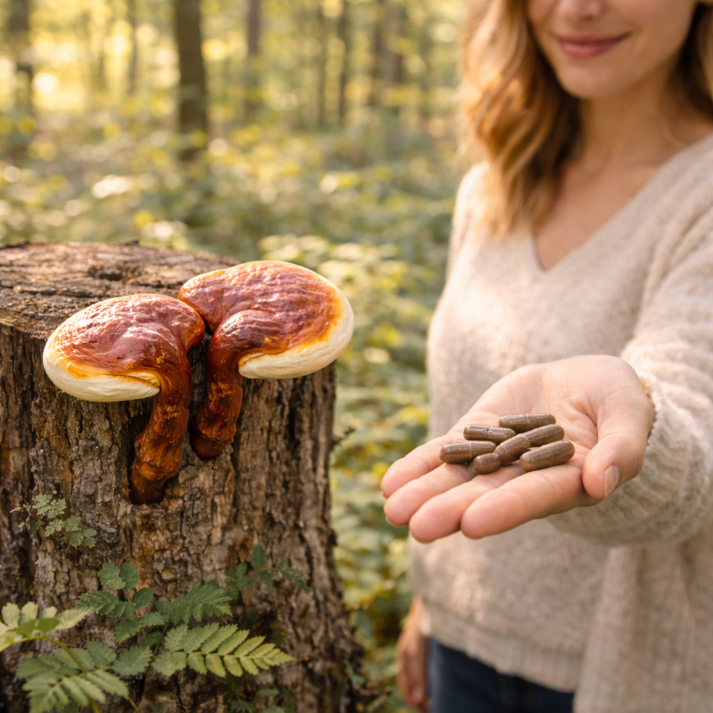 Reishi Bio Vitalpilz Extrakt – Ruhe & Balance