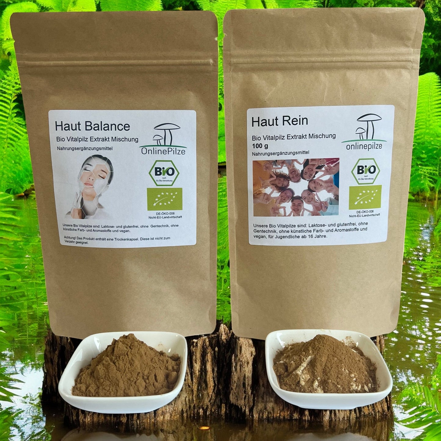 Bundle: Haut Balance und Haut Rein - Onlinepilze