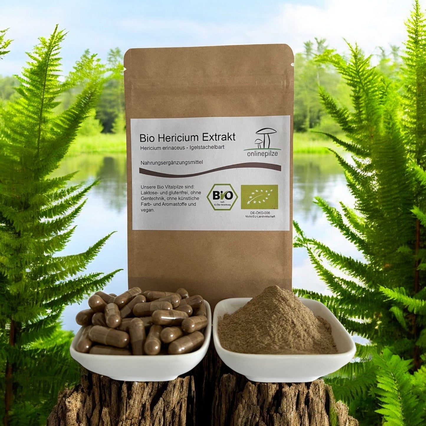 Hericium Vitalpilz Extrakt BIO - Onlinepilze