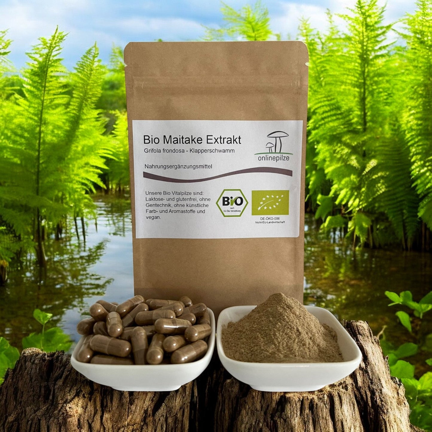 Maitake Vitalpilz Extrakt BIO - Onlinepilze