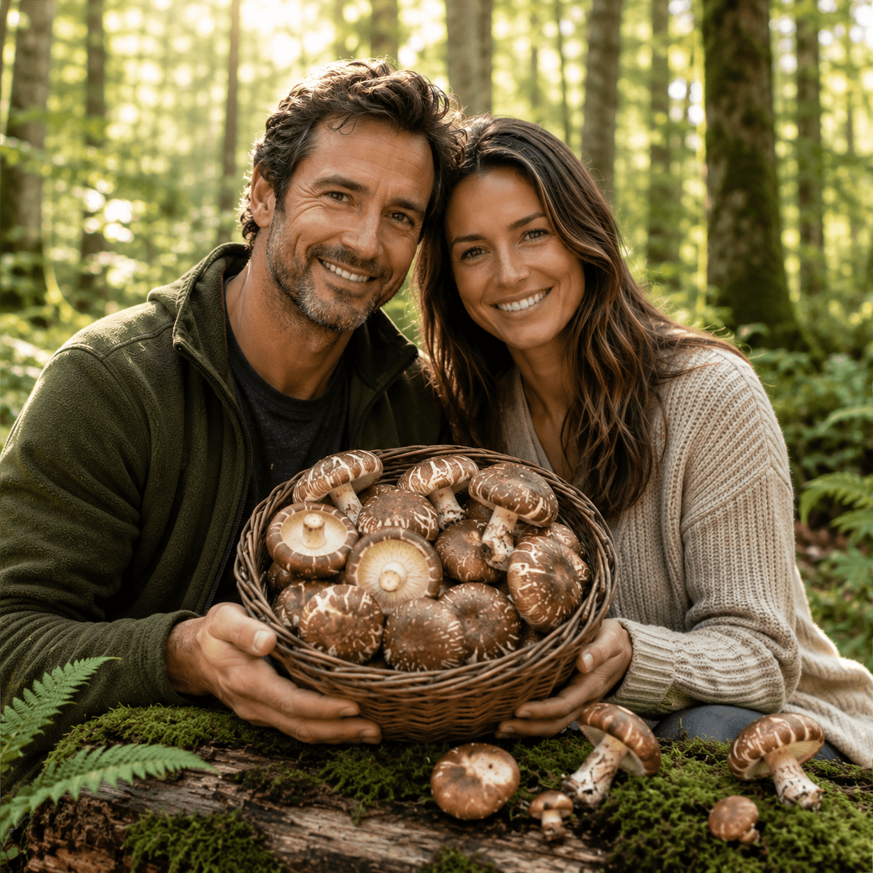 Shiitake Bio Vitalpilz Extrakt (Lentinula edodes) – Gleichgewicht & Wohlbefinden - Onlinepilze