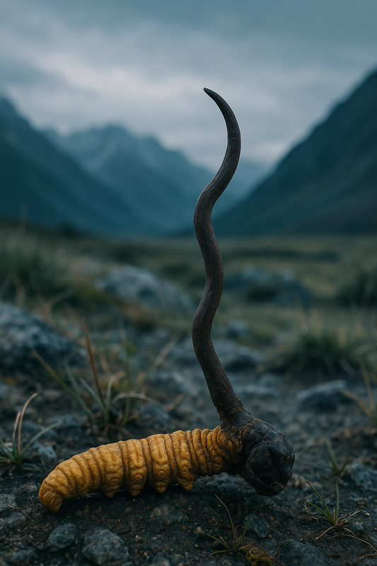 Cordyceps Vitalpilz: Dein natürlicher Energiespender – Fokus, Atmung &amp; Ausdauer aus der Kraft der Natur