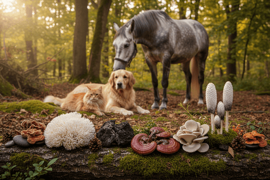 Vitalpilze bei Hund, Katze & Pferd – Wissenswertes im Überblick - Onlinepilze