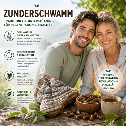 "Zunderschwamm" Bio Vitalpilz Extrakt – Innere Stärke & Balance