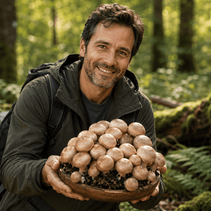 Agaricus Bio Vitalpilz - Extrakt (Mandelpilz) – Wohlbefinden & Balance - Onlinepilze