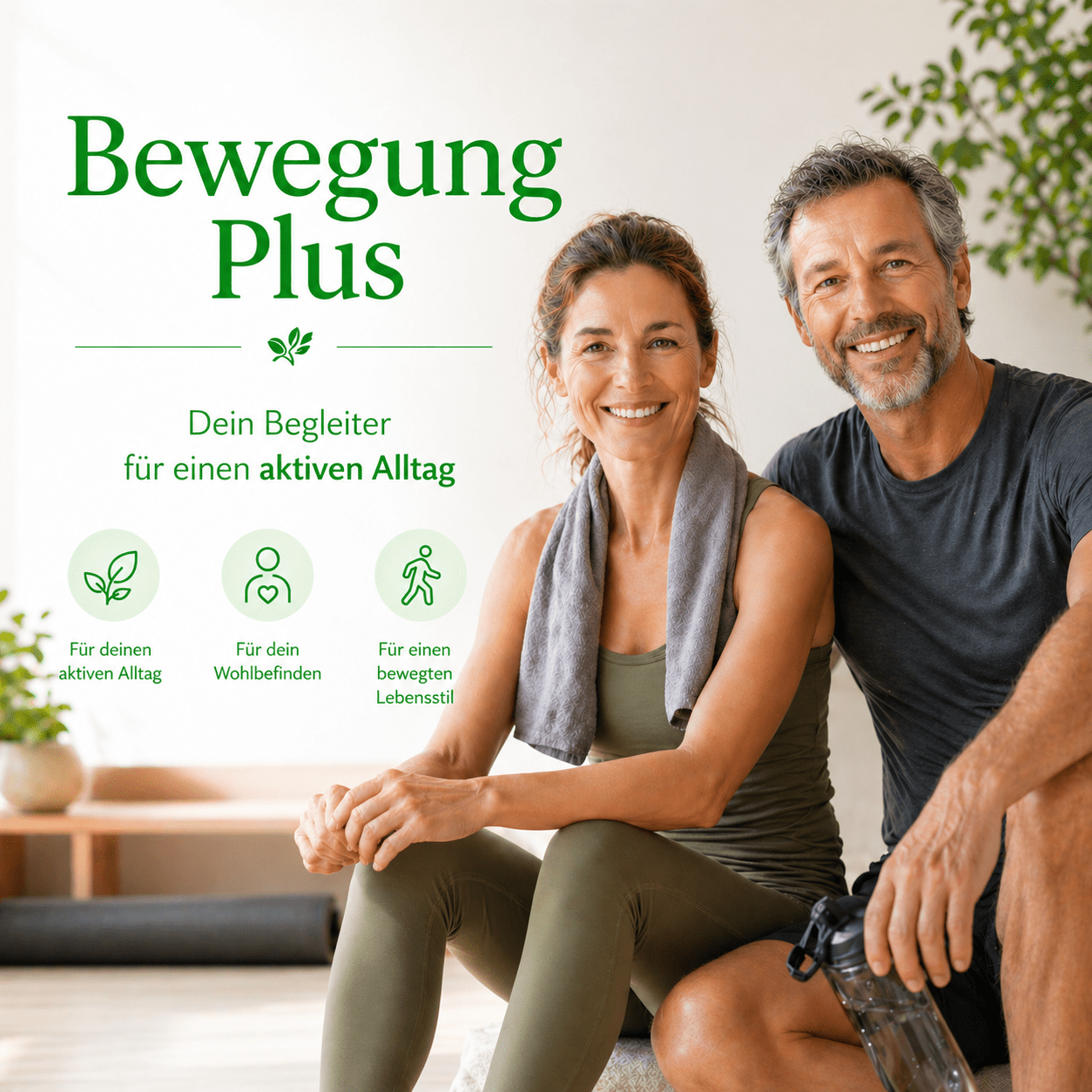 "Bewegung Plus" Bio Vitalpilz - Extrakt | Aktiver Alltag - Onlinepilze