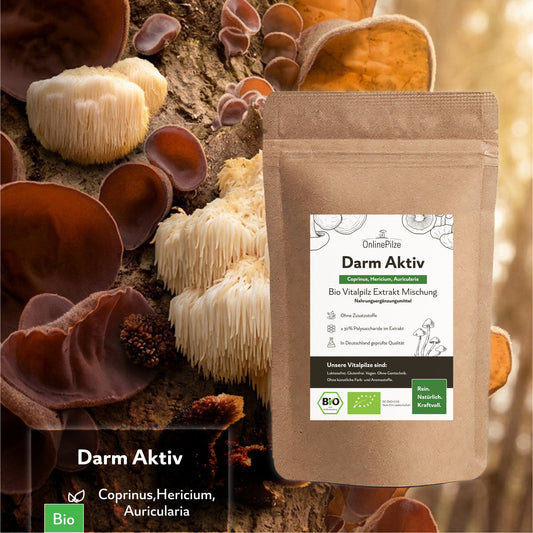 Bio Vitalpilz Mischung "Darm Aktiv" - Onlinepilze