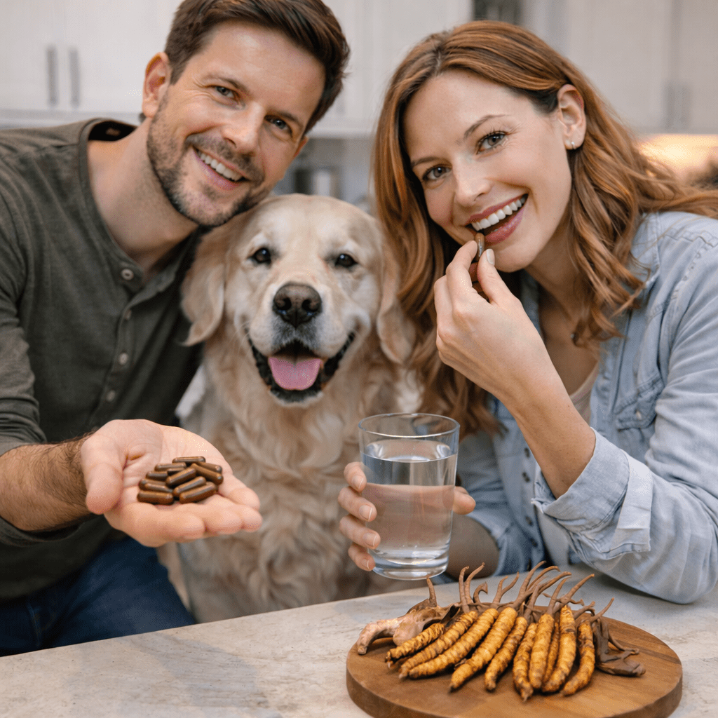 Cordyceps Vitalpilz - Bio Extrakt kaufen - Onlinepilze