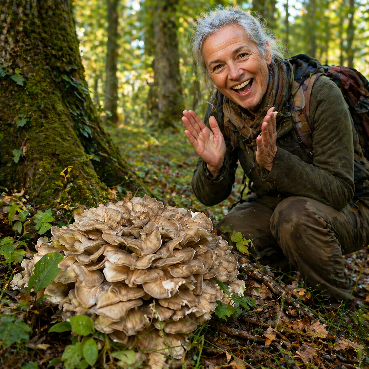 Maitake Vitalpilz - Bio Extrakt kaufen - Onlinepilze