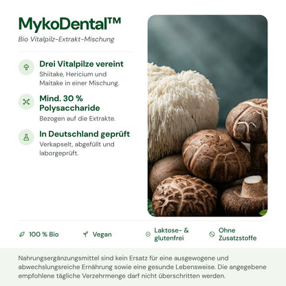 MykoDental™: Herkunft, Polysaccharide und Qualität auf einen Blick