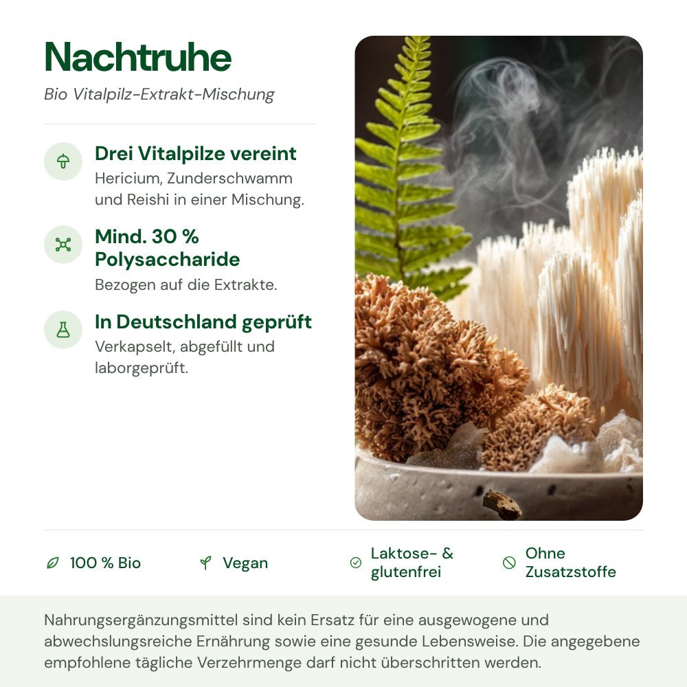 Nachtruhe: Herkunft, Polysaccharide und Qualität auf einen Blick