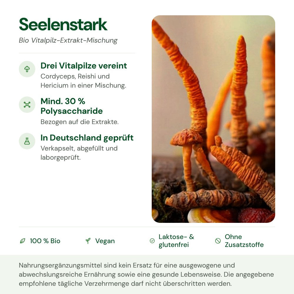 Seelenstark: Herkunft, Polysaccharide und Qualität auf einen Blick