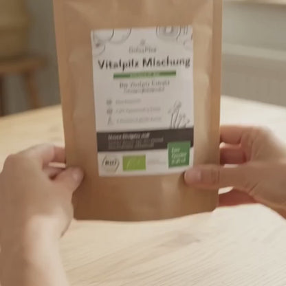 Individuelle Vitalpilz-Extrakt-Mischung – Bio Vitalpilze selbst kombinieren