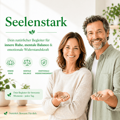 "Seelenstark" Bio Vitalpilz - Extrakt | Innere Ruhe & Balance - Onlinepilze
