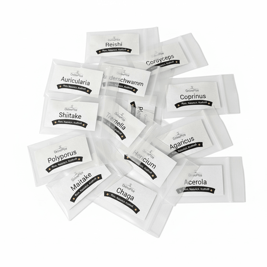 Test - Set Bio Vitalpilz - Extrakte für Therapeuten - Onlinepilze