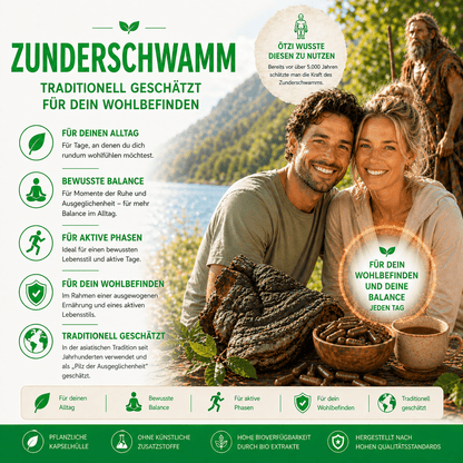 "Zunderschwamm" Bio Vitalpilz Extrakt – Innere Stärke & Balance - Onlinepilze