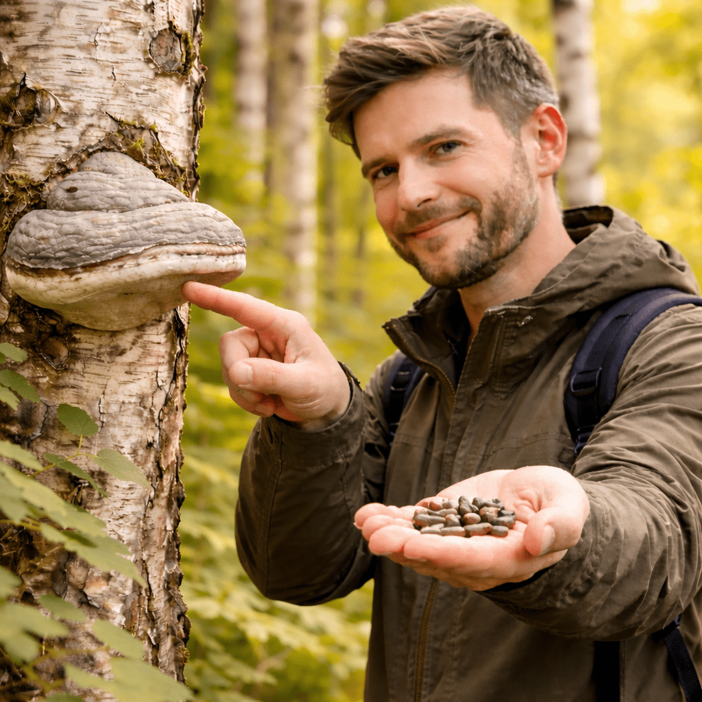 Zunderschwamm Vitalpilz – Bio Extrakt kaufen - Onlinepilze